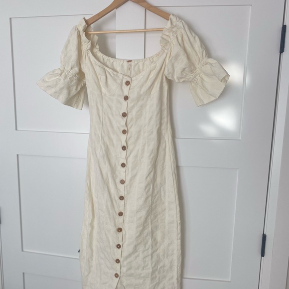 Free People Acting Cool Midi Dress - Picture 3 of 5